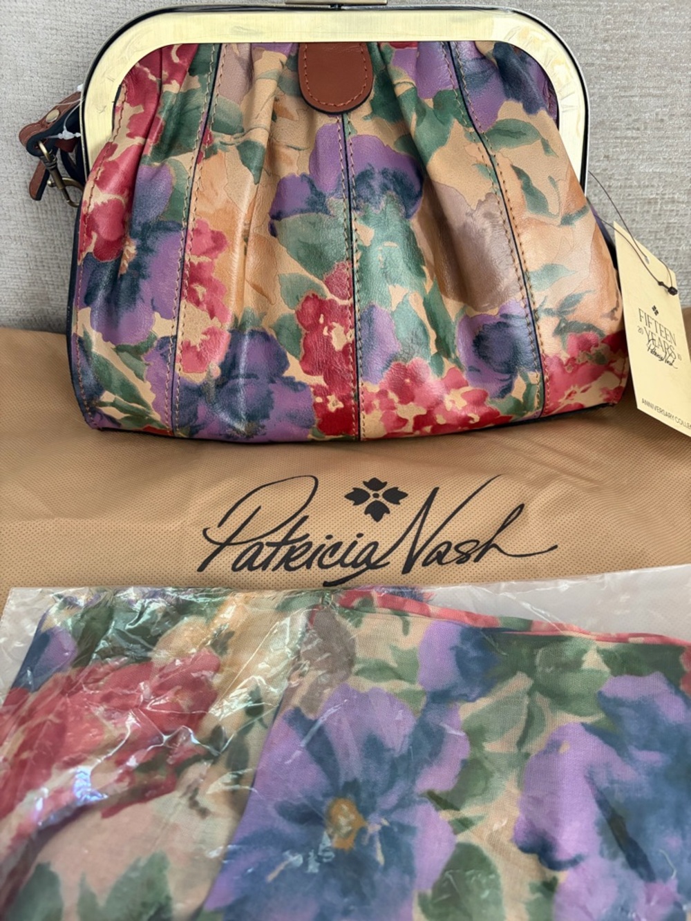 NWT Patricia Nash Verbania Crossbody Bag